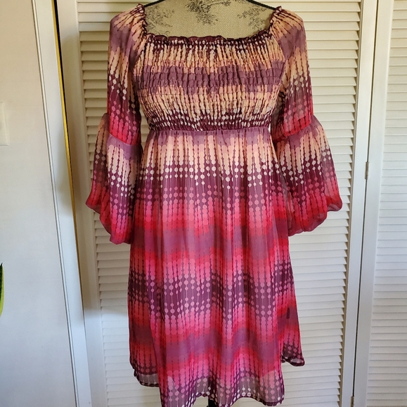 NWOT Babydoll Style or Off the Shoulder Dress - Picture 1 of 5
